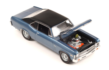 CHEVROLET Nova *The Mod Squad 1968-73 TV Series* (1969), blue with black vinyl top