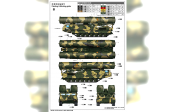 Сборная модель РоссийскийЗРК С-300В 9А82