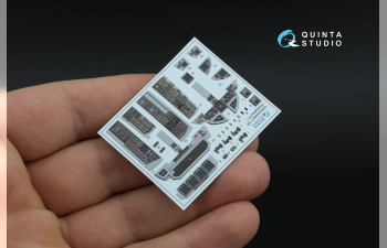 3D Декаль интерьера кабины F-15E Strike Eagle (Hasegawa) (малая версия)