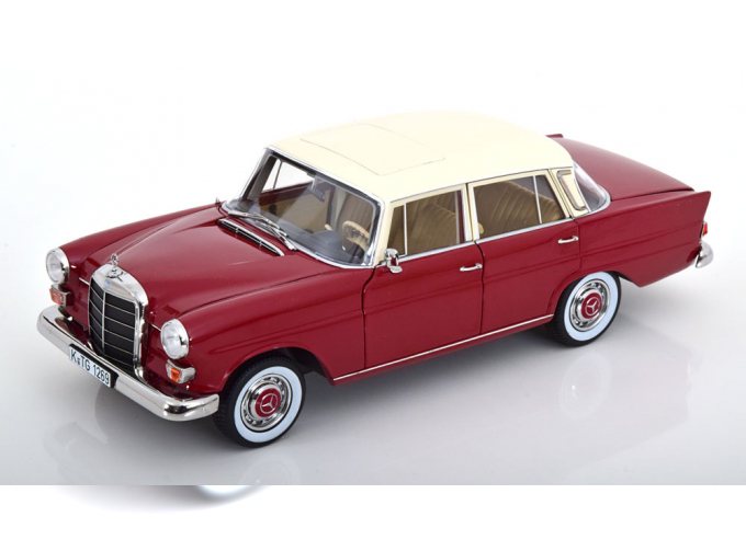 MERCEDES-BENZ 200 W110 Saloon (1966), red creme