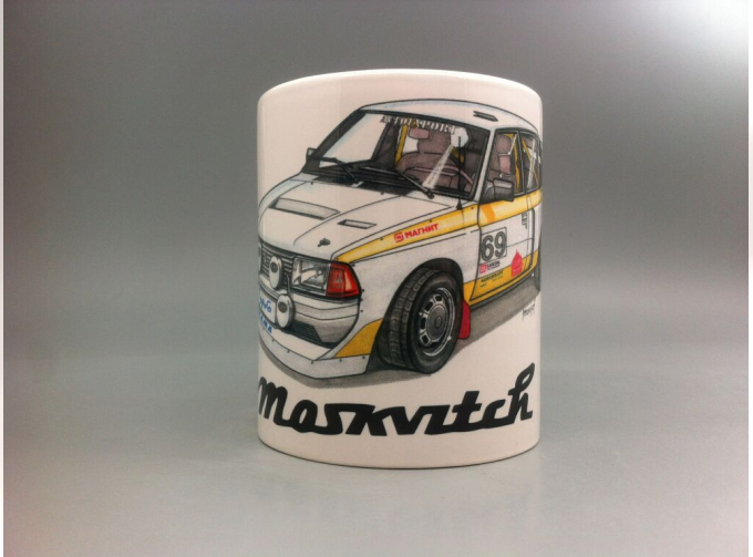 Кружка с рисунком отечественного автомобиля N1
