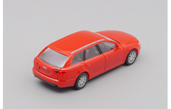 AUDI A6, red