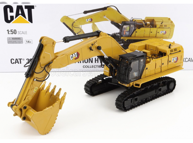 CATERPILLAR Cat395 Escavatore Cingolato - Tractor Next Generation Hydraulic Excavator Scraper - Mass Excavator Version, Yellow Black