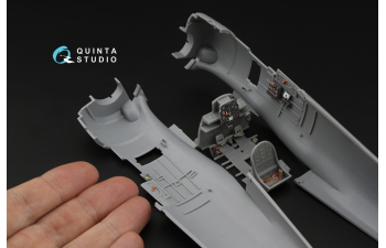 3D Декаль интерьера кабины Nakajima Ki-44 Tojo (Hasegawa)