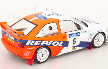 FORD ENGLAND Escort Wrc Team Ford Repsol Motor Company №6 2nd Rally Acropolis (1997) Juha Kankkunen - Juha Repo, White Orange
