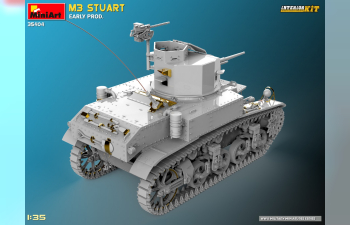 Сборная модель TANK M3 Stuart Military 1945