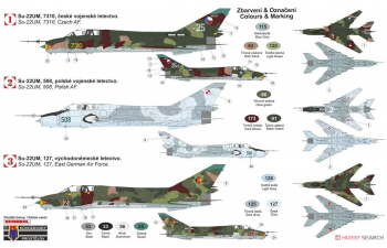 Сборная модель самолета Suchoj Su-22UM "W.P."