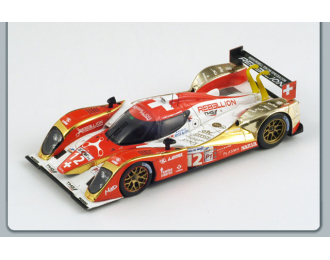 LOLA B 10/60 Coupe-Toyota No. 12 Rebellion Racing 6th LM 2011, red