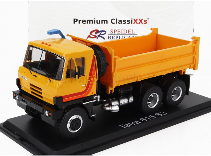 TATRA 815 S3 Truck Cassone Ribaltabile (1983), Yellow Black