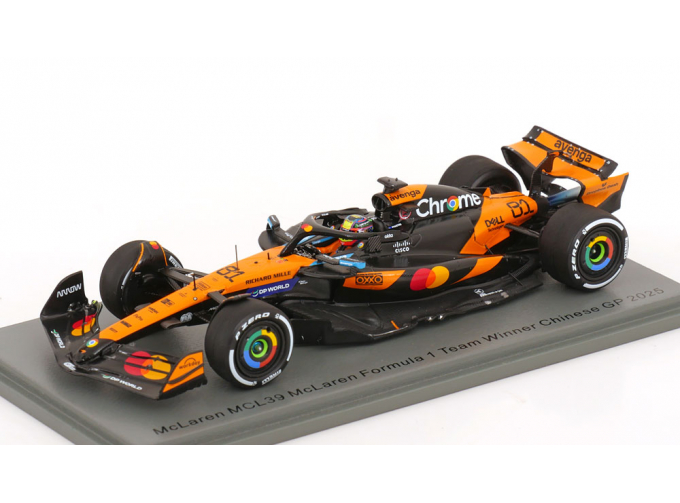 McLAREN MCL39 №81 Winner China GP Formula 1 Oscar Piastri (2025)