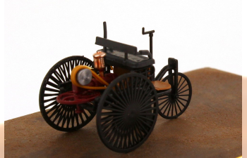 Benz Patent-Motorwagen 1886, black