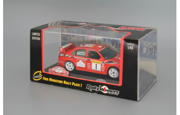 MITSUBISHI Lancer Evo VI #1 T. Makinen - R. Mannisenmaki Winner Rallye Monte-Carlo (1999), red