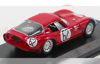 ALFA ROMEO Tz2 N 62 Sebring 1966 Bianchi - Consten, Red