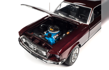 FORD Mustang GT 2+2 (1967), dark red-metallic