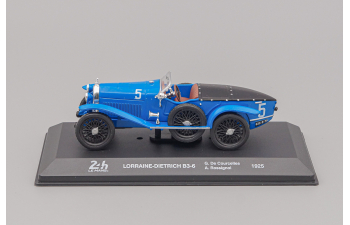 LORRAINE Dietrich B3-6 3.5l S6 Spider Team Societe Lorraine De Dietrich #5 (1925) Gerard De Courcelles / Andre Rossignol, 24h Le Mans Collection