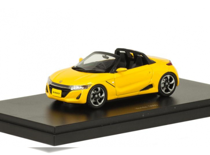 HONDA S660, yellow