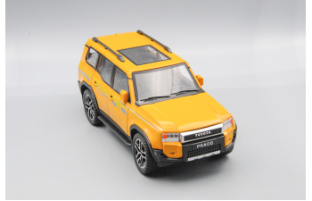 TOYOTA Land Cruiser 250 (Prado), жёлтый, 21 см.