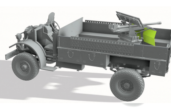 Сборная модель LRDG F30 Gun Truck с фигурками
