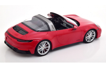 PORSCHE 911 (992) Targa 4 GTS (2021), red