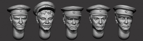 Фигурки Советские офицеры ВОВ, №3