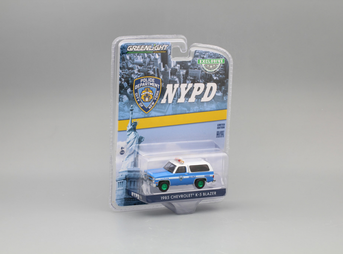 (Greenlight!) CHEVROLET K-5 Blazer "New York City Police Department" (NYPD) 1985