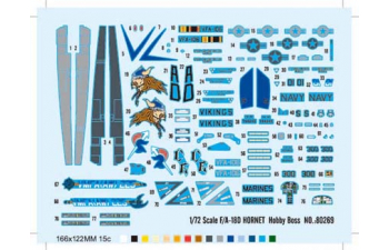 Сборная модель Самолет F/A-18D Hornet