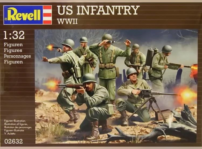Сборная модель Американская пехота (Вторая Мировая война)