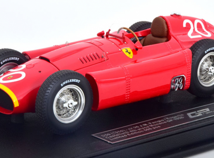 FERRARI F1 D50 №20 World Champion Monaco Gp (1956) Juan Manuel Fangio, Red