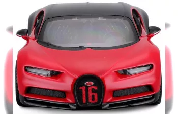 BUGATTI CHIRON Sport, red/black