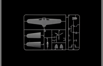 Сборная модель MACCHI Mc.202 Folgore Wwii - Italian Army 1940 