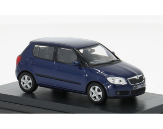 SKODA Fabia II, storm blue metallic
