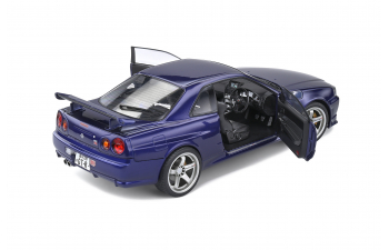 NISSAN SKYLINE GT-R R34 (1999), midnight purple