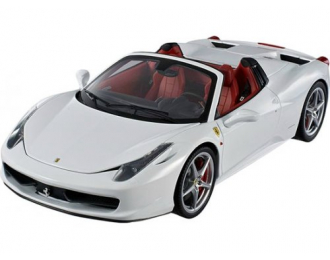 FERRARI 458 Italia Spider 2011, white