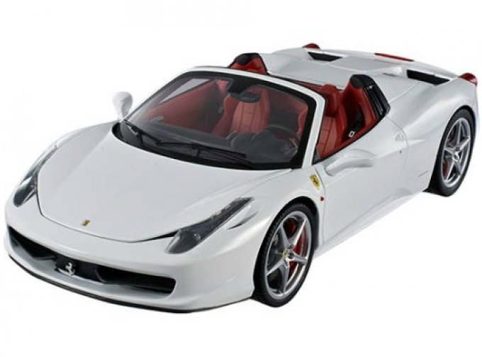 FERRARI 458 Italia Spider 2011, white