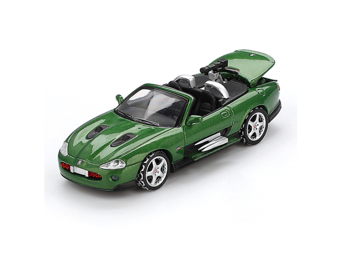 JAGUAR XKR (2002), green metallic