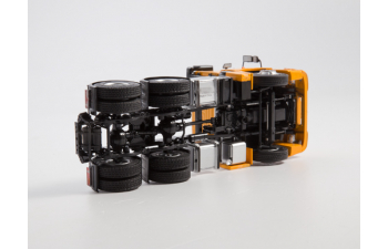 Камский грузовик 65206 седельный тягач, желтый