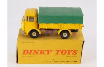 BERLIET Gak бортовой желтый с зеленым