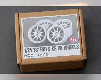 Набор для доработки - Диски 18' RAYS CE28 Wheels