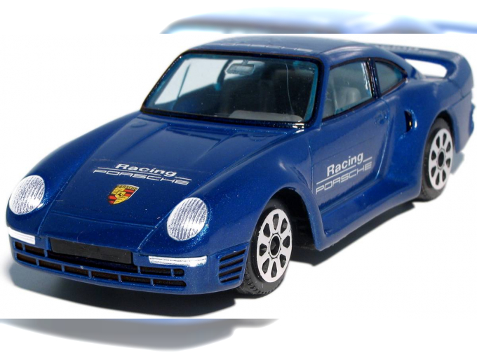 PORSCHE 959, made in Italy 1:43, синий