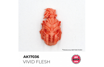 Краска акриловая QUICK GEN - Яркая кожа / VIVID FLESH, 18мл