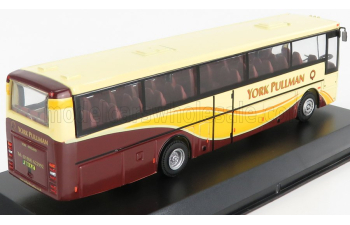 VOLVO B10m-62 Autobus Van Hool T8 Coach York Pullman (1979), Yellow Brown