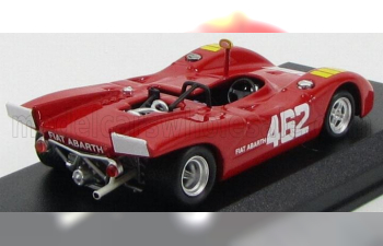 FIAT Abarth Spider 2000 N 462 Winner Sestriere 1970 Arturo Merzario, Red