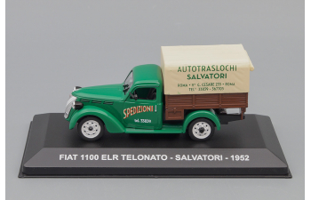 FIAT 1100 ELR "TELONATO SALVATORI" 1952 Green/Beige