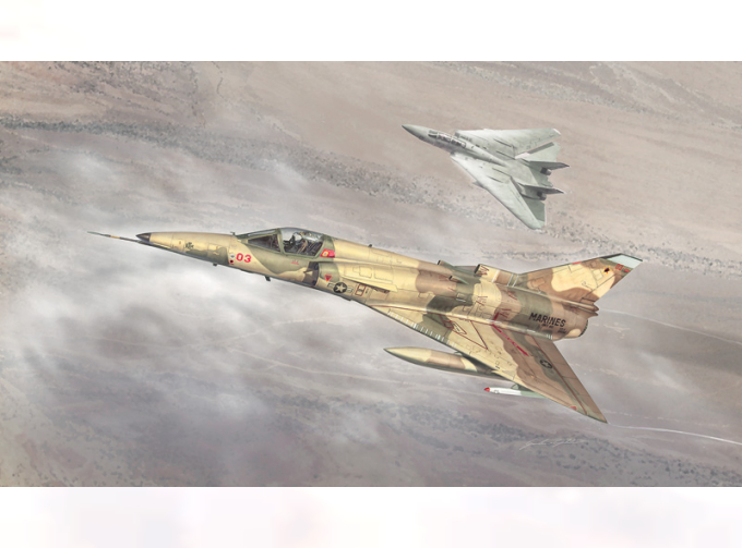 Сборная модель Самолет F-21A LION / KFIR C.1