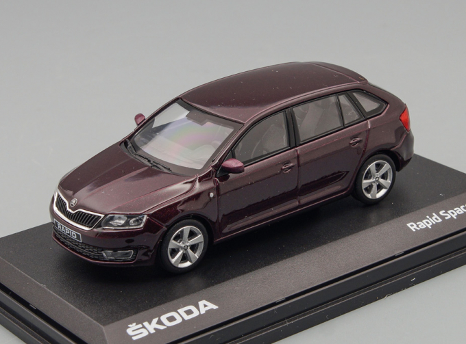 SKODA Rapid Spaceback (2014), brown met.