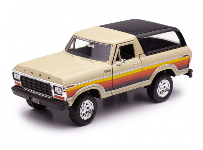 FORD USA Bronco Hard-top Closed 1978, Beige Black