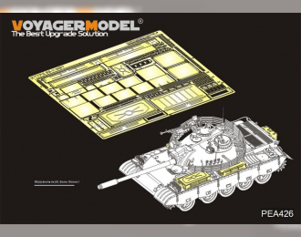 Фототравление ящики для хранения для иракского среднего танка TYPE69 II (для Takom)