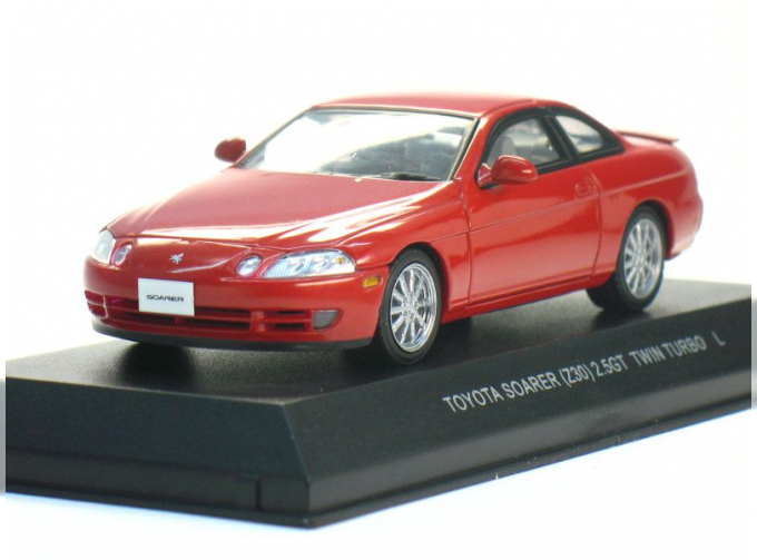 TOYOTA Soarer Z30 2.5GT Twin Turbo L (1991), red mica