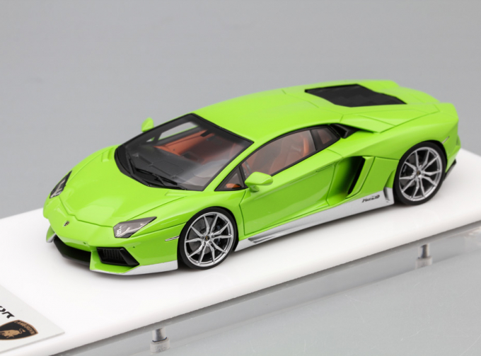 Lamborghini Aventador Miura Homage 2016 lime green / silver