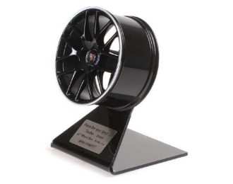 Диск Porsche 997.2 Turbo Wheel (2010), черный/серебристый